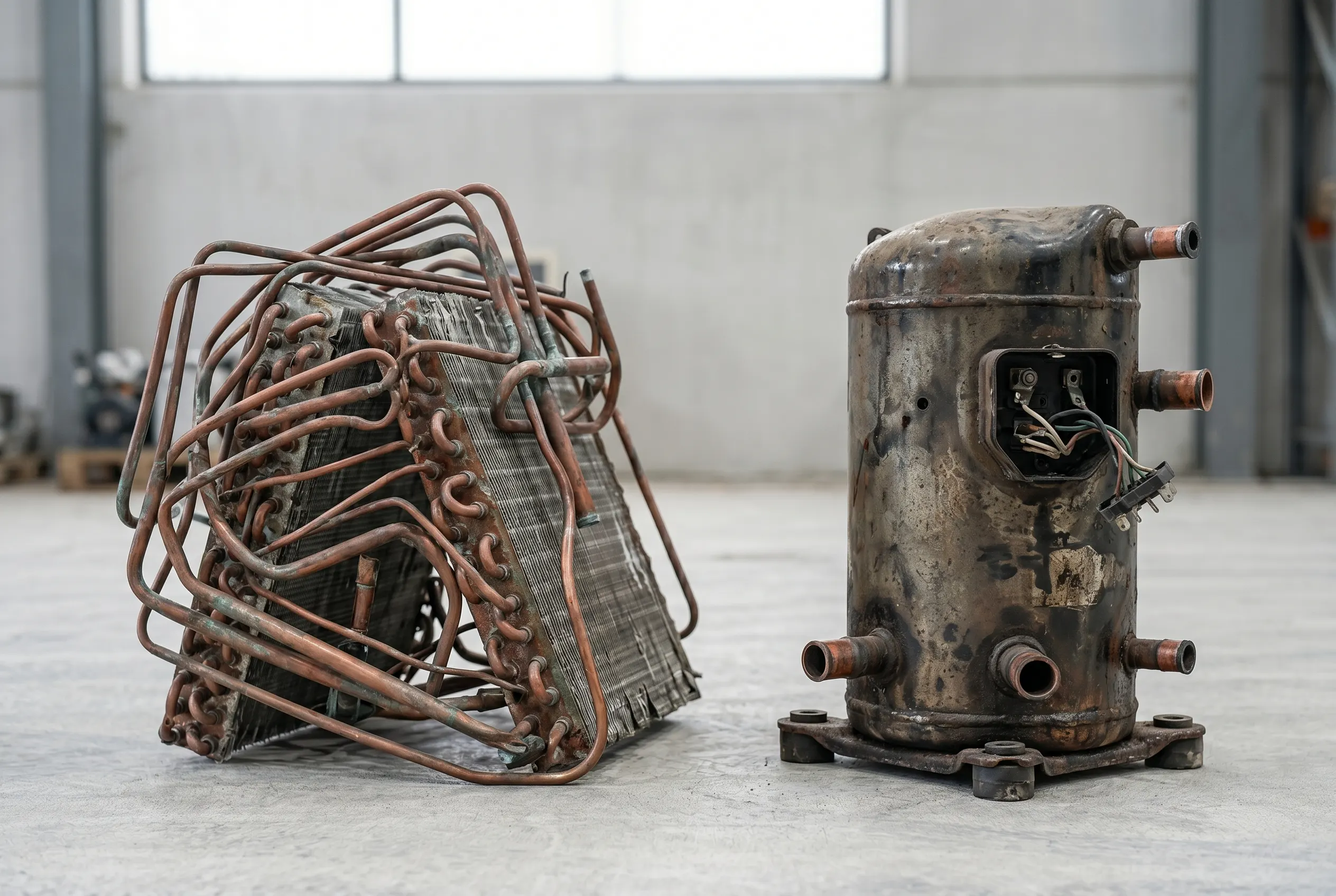AC copper coil and compressor scrap buyers in Chennai