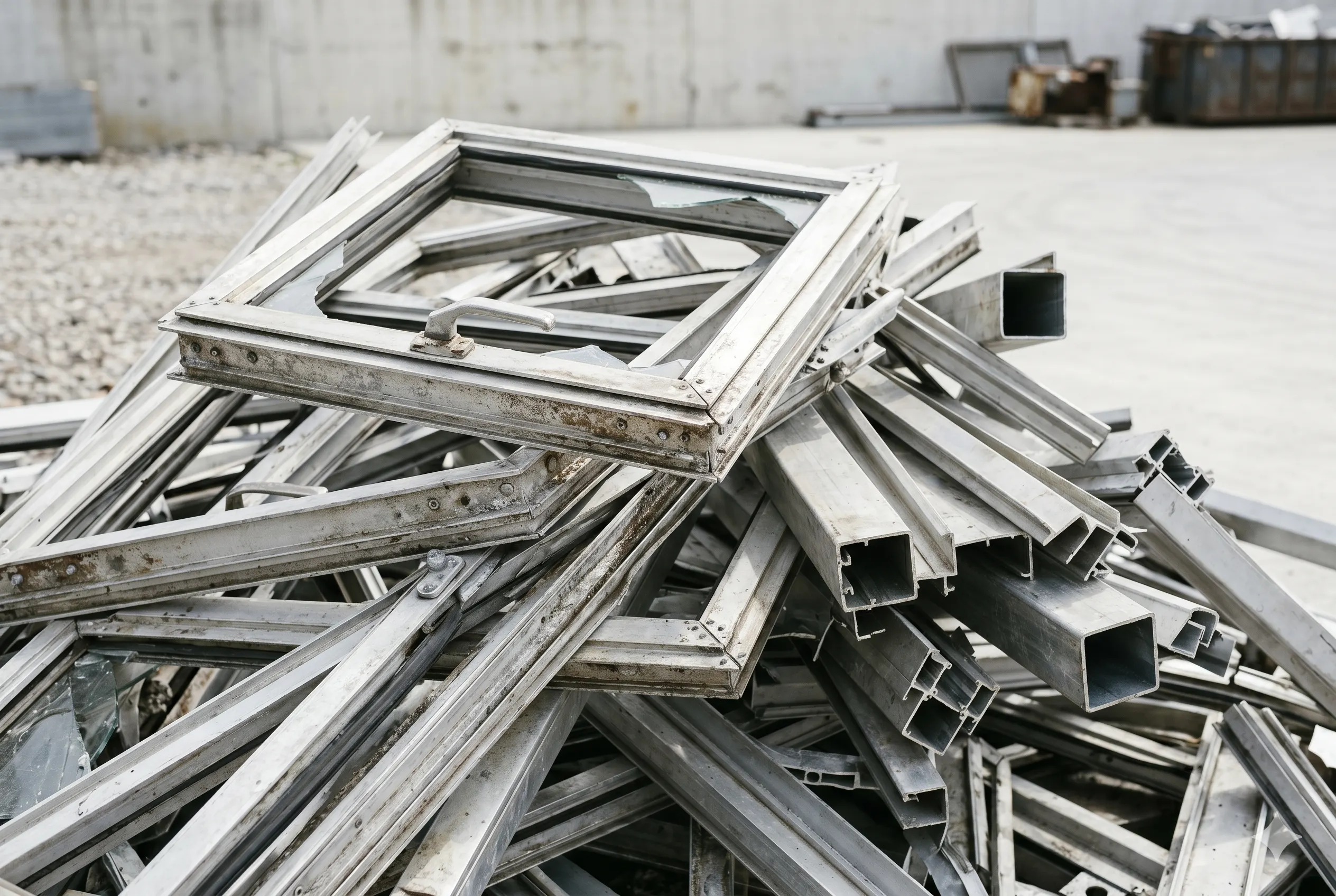 Aluminium window frame and extrusion scrap buyers in Chennai