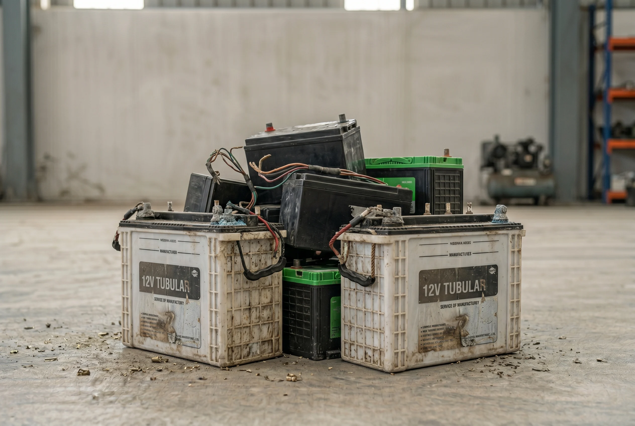 Industrial and genset battery scrap buyers in Chennai