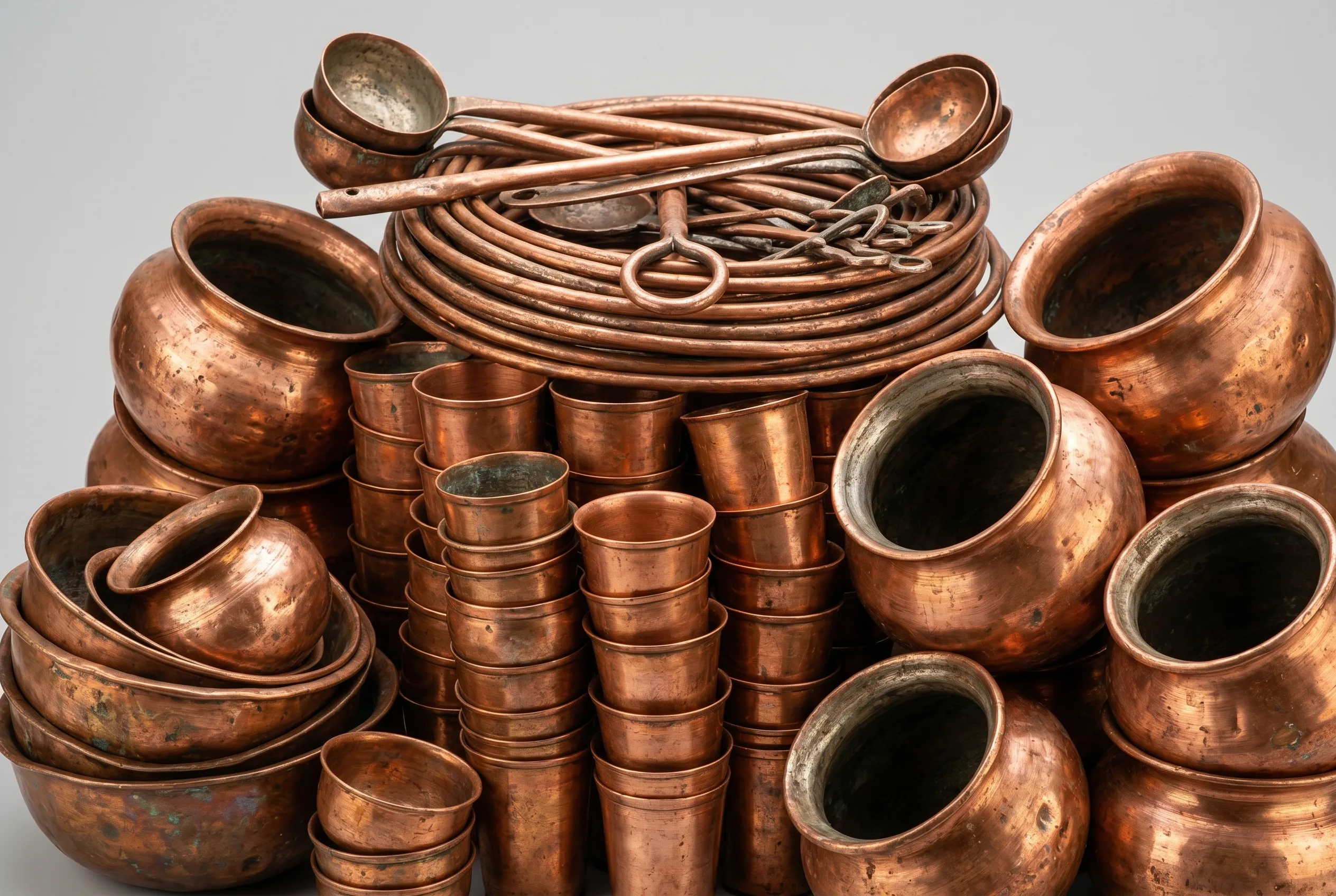 Copper utensils and vessel scrap buyers in Chennai