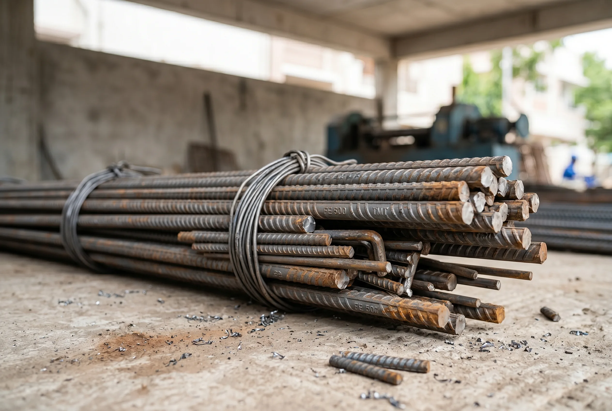 TMT bar and steel rod scrap buyers in Chennai