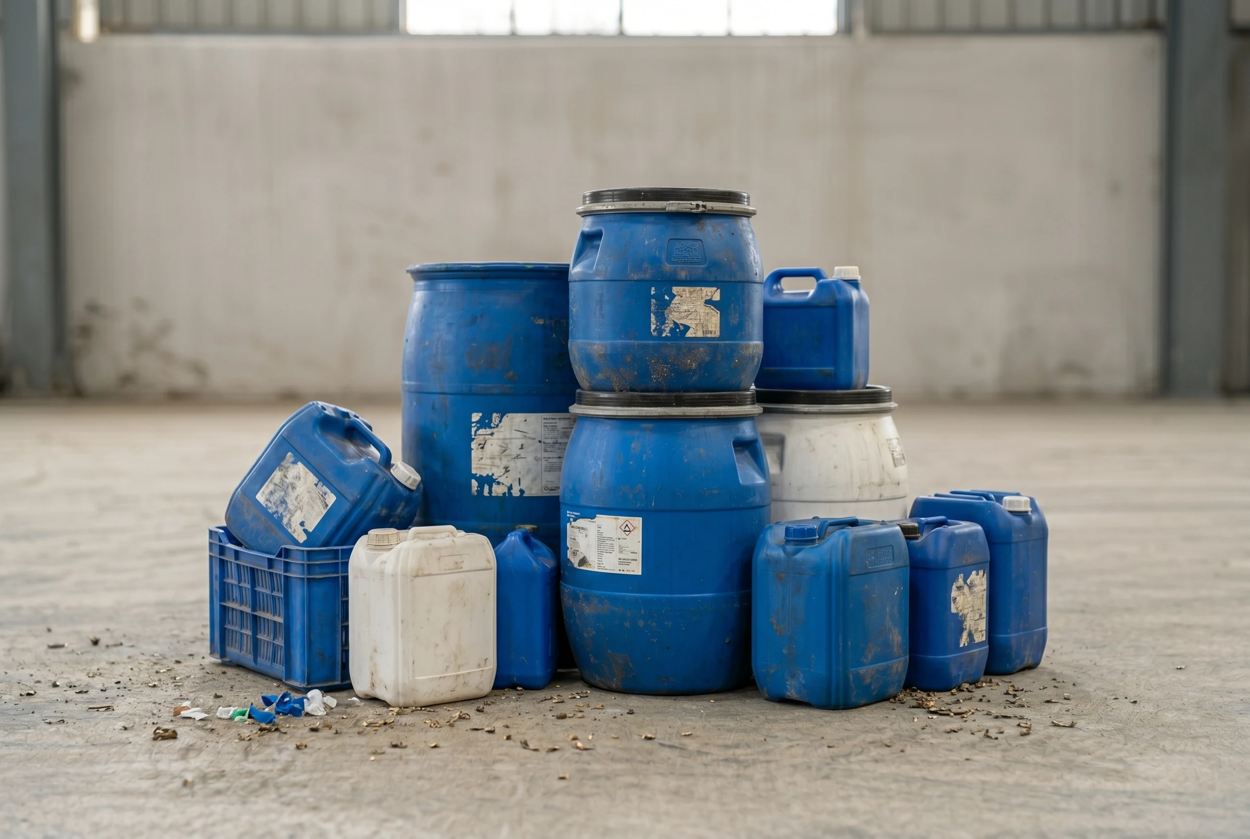 HDPE drum and container plastic scrap buyers in Chennai